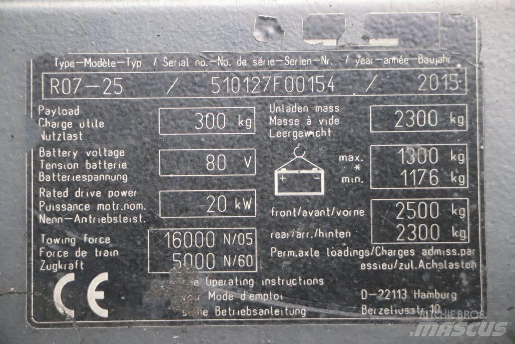 Still R07-25 Vlečné vozíky
