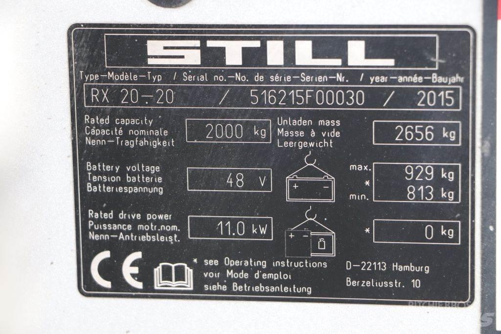 Still RX20-20 Akumulátorové vozíky