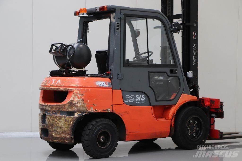 Toyota 02-7FGJF35 LPG vozíky
