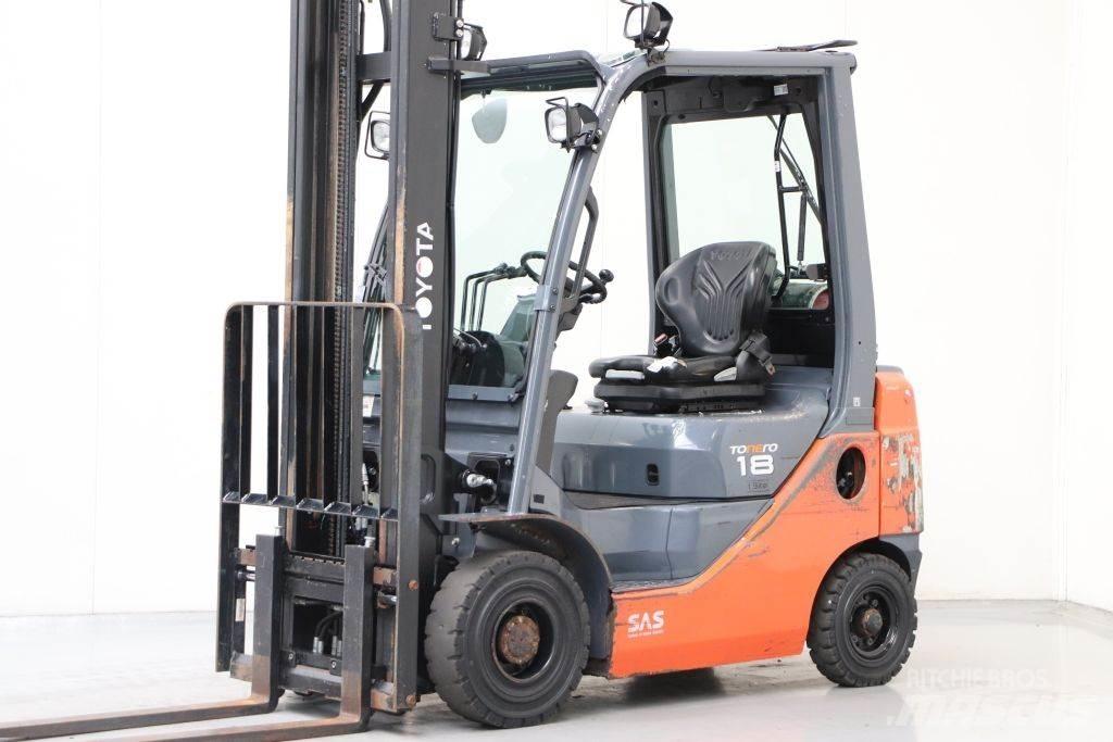 Toyota 02-8FGF18 LPG vozíky