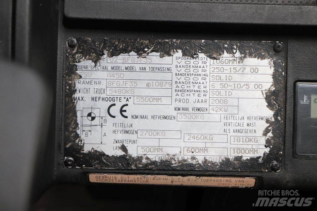 Toyota 02-8FGJF35 LPG vozíky
