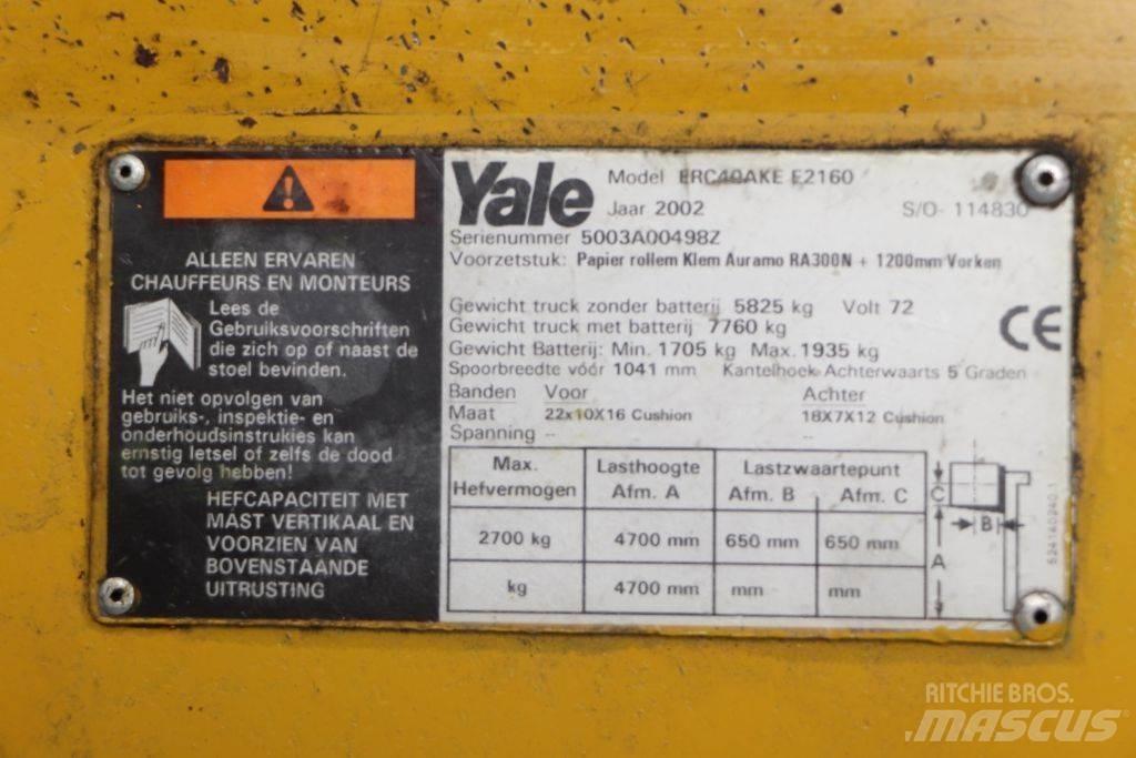 Yale ERC40AKE Akumulátorové vozíky