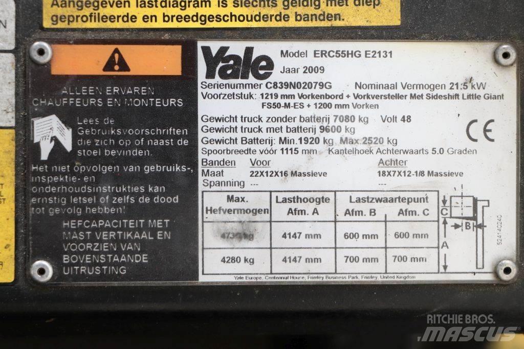 Yale ERC55HG Akumulátorové vozíky