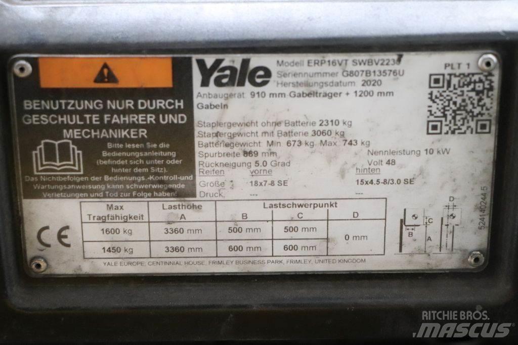 Yale ERP16VT Akumulátorové vozíky