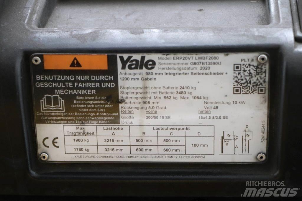 Yale ERP20VT Akumulátorové vozíky