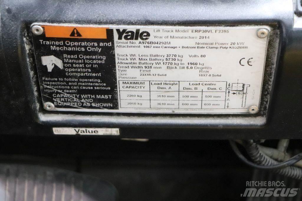 Yale ERP30VL Akumulátorové vozíky