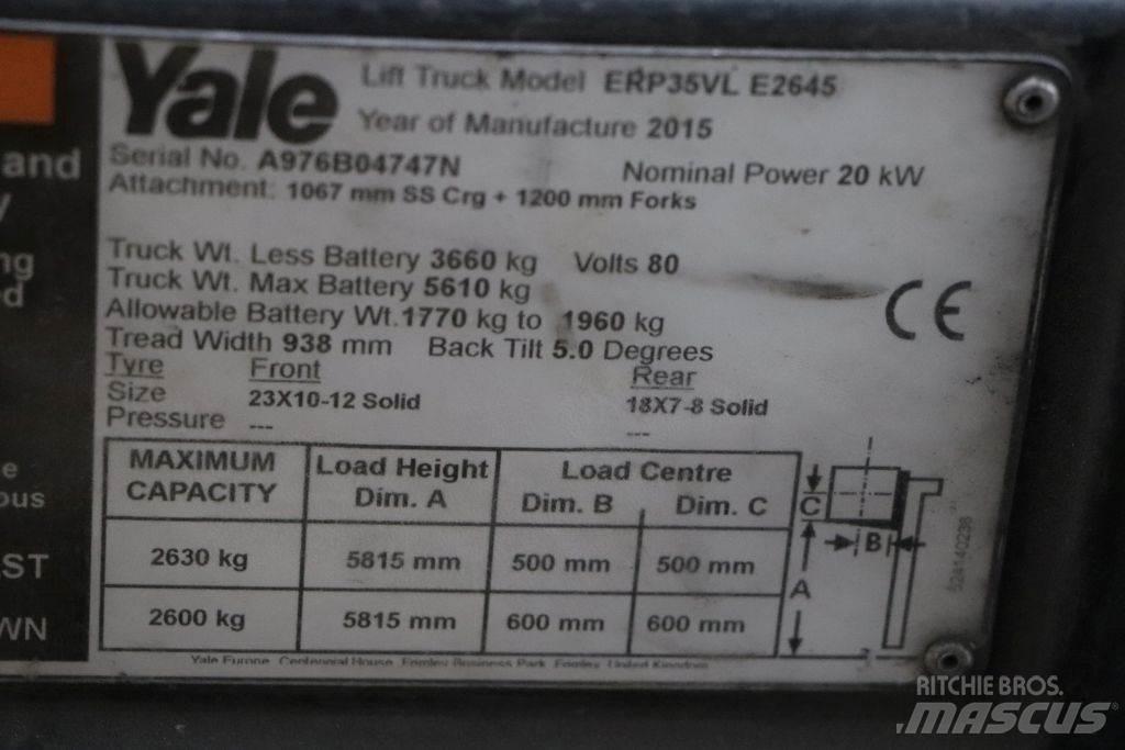 Yale ERP35VL Akumulátorové vozíky