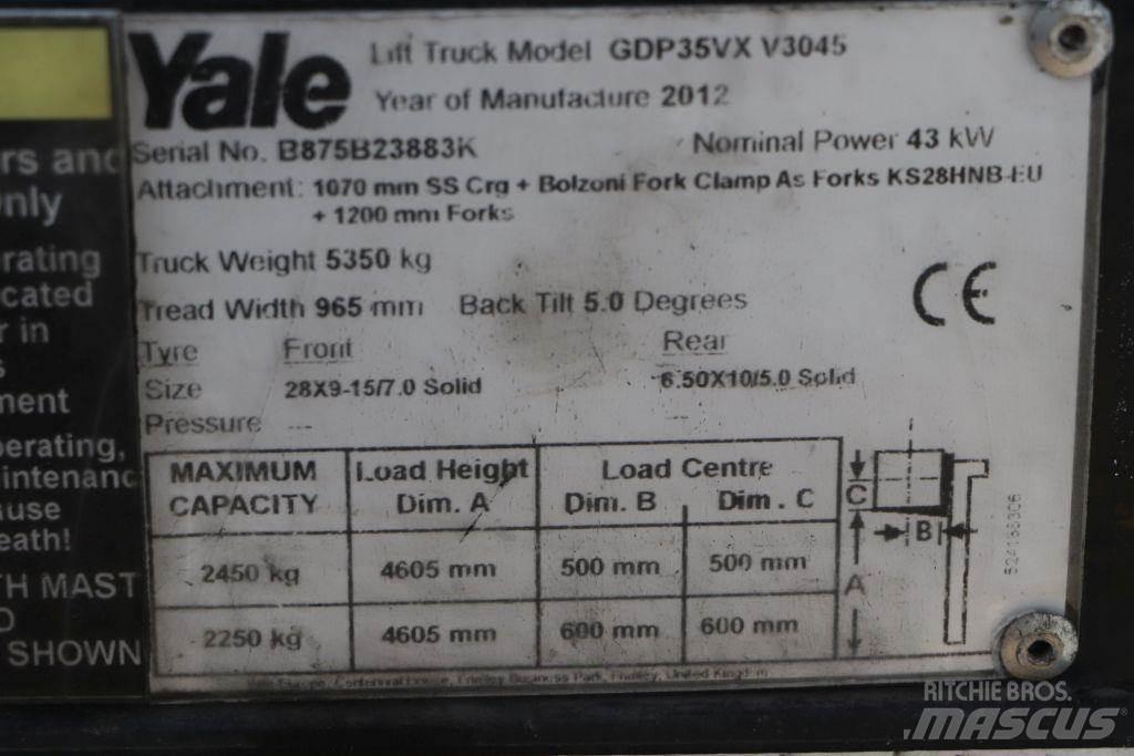Yale GDP35VX Dieselové vozíky