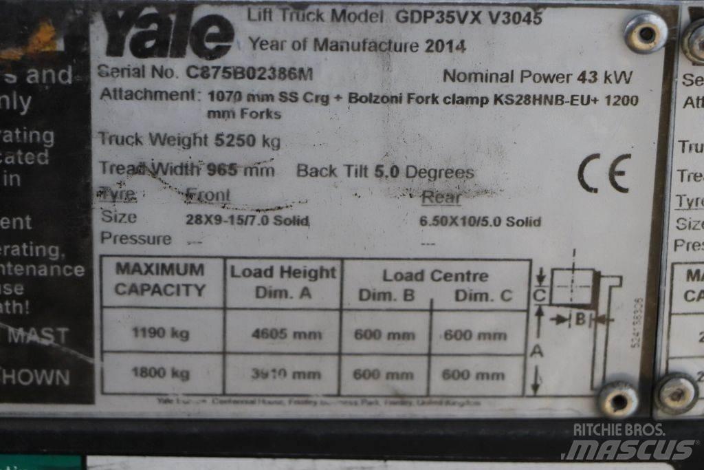 Yale GDP35VX Dieselové vozíky