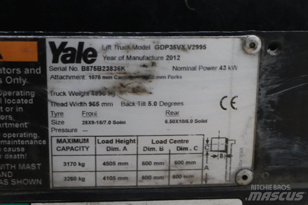 Yale GDP35VX Dieselové vozíky