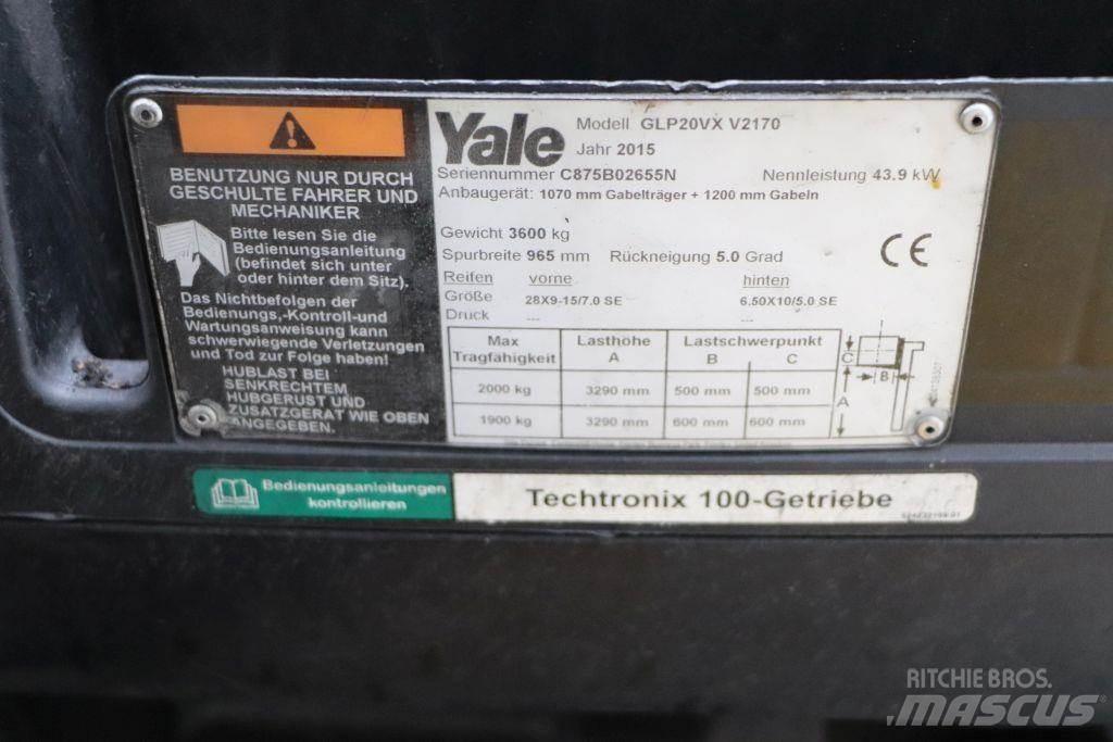Yale GLP20VX LPG vozíky