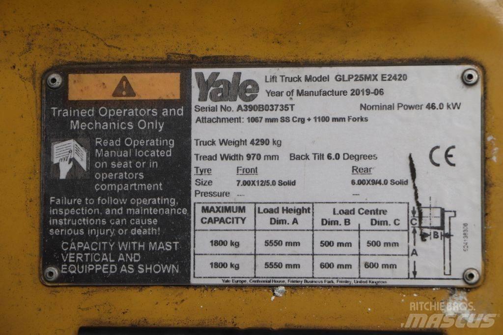 Yale GLP25MX LPG vozíky
