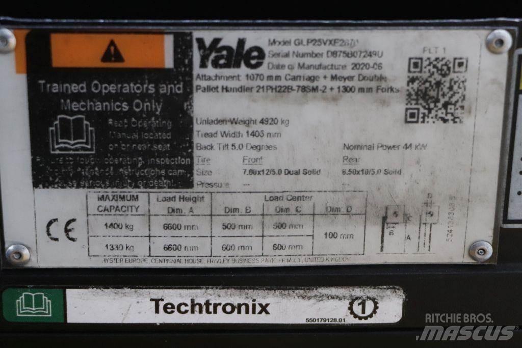 Yale GLP25VX LPG vozíky