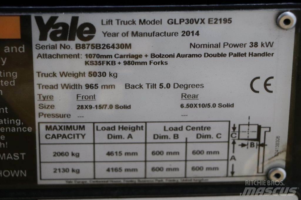 Yale GLP30VX LPG vozíky