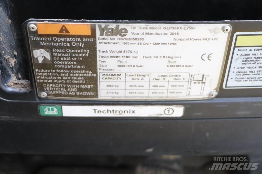 Yale GLP35VX LPG vozíky
