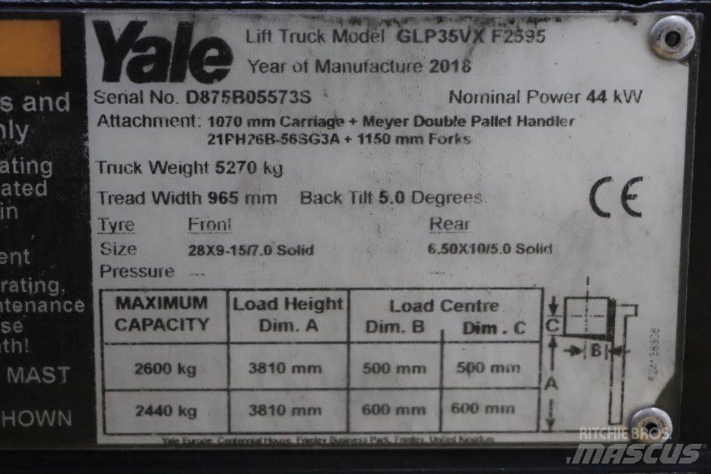 Yale GLP35VX LPG vozíky