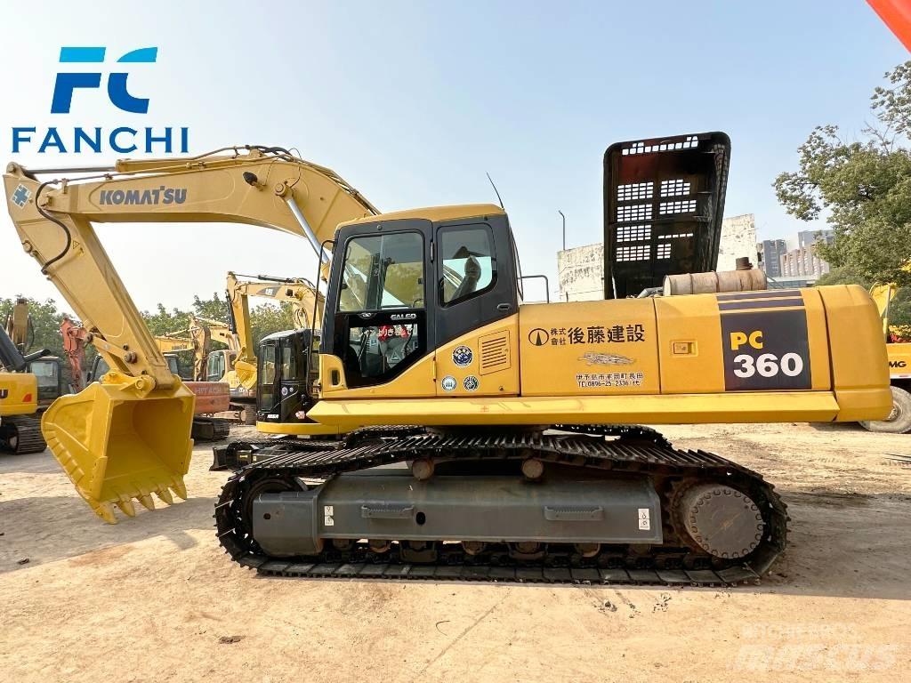 Komatsu PC 360 Pásové rýpadlá