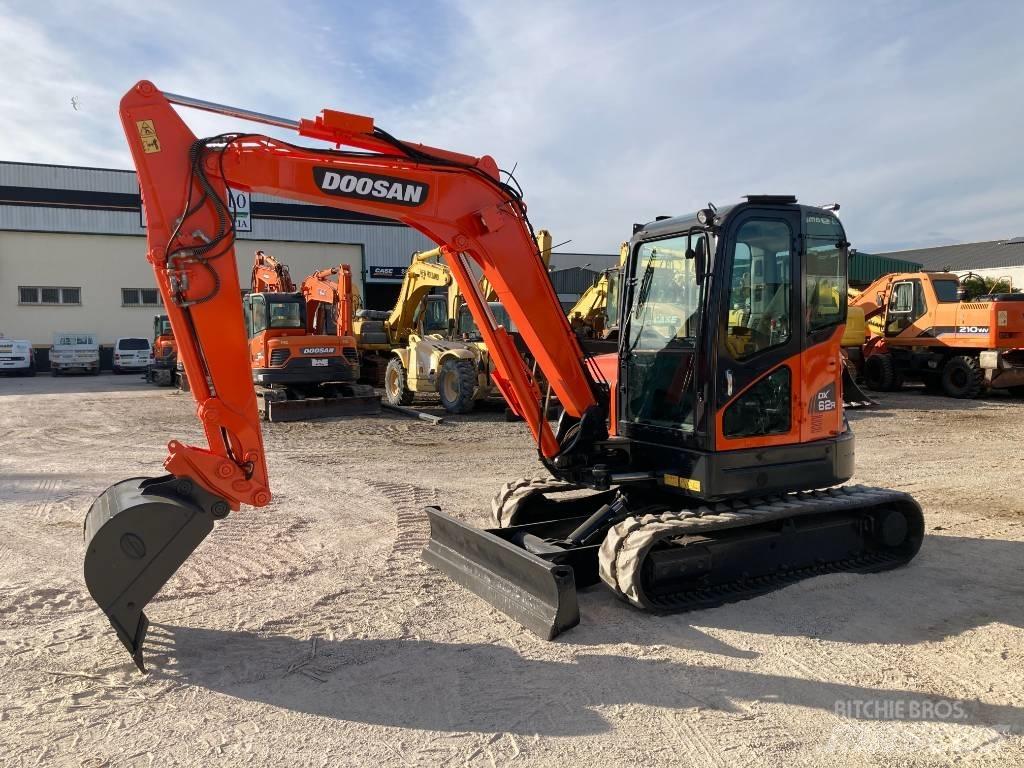 Doosan DX 62 R-3 Mini rýpadlá < 7t