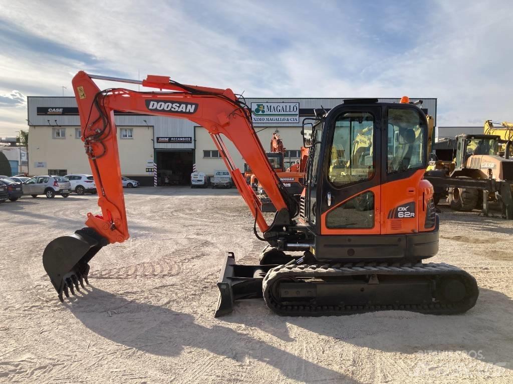 Doosan DX 62 R-3 Mini rýpadlá < 7t
