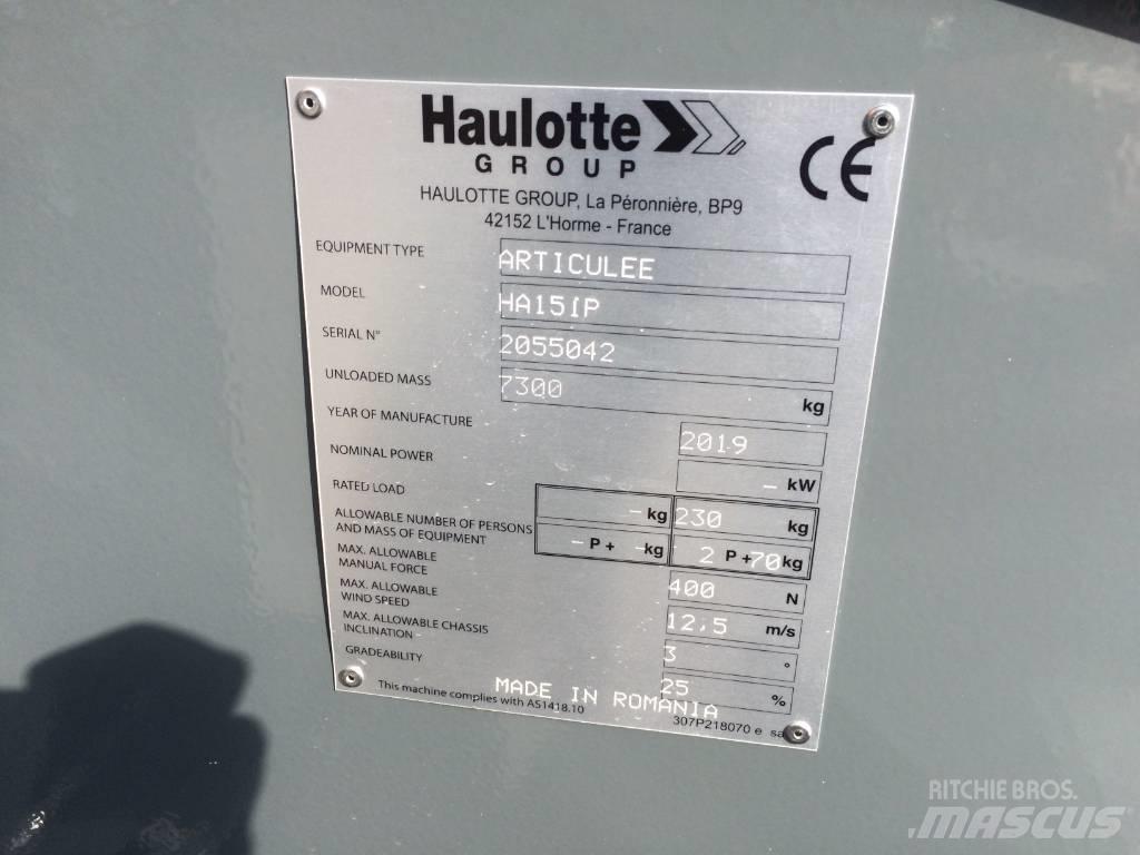 Haulotte HA 15 IP Kĺbové plošiny