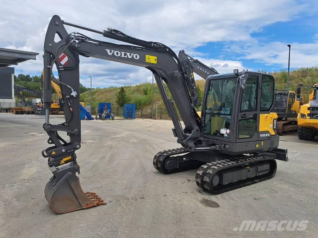 Volvo EC60E Mini rýpadlá < 7t