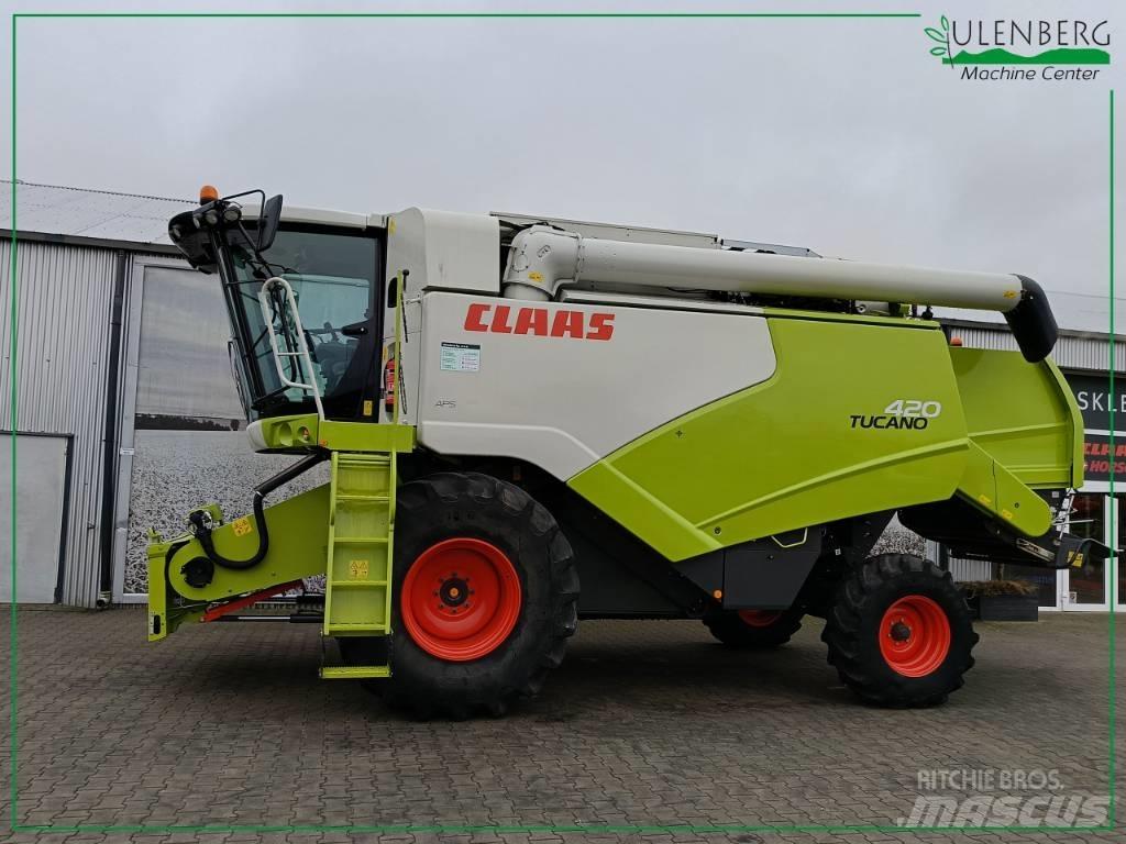 CLAAS Tucano 420 Kombinované zberacie stroje
