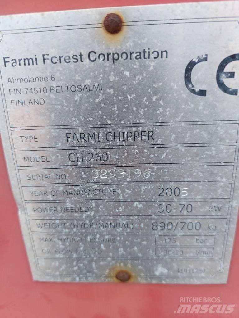 Farmi CH260 Ďalšie poľnohospodárske stroje