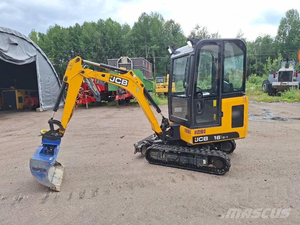 JCB C 16-1 Mini rýpadlá < 7t