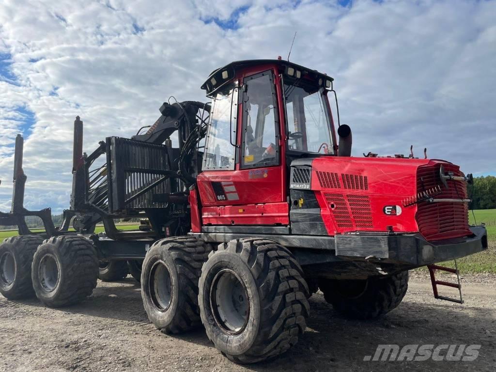 Komatsu 865 Lesné traktory