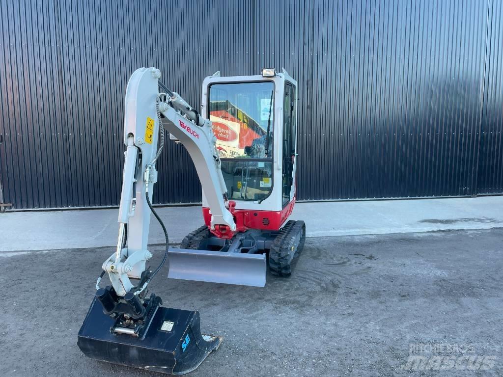 Takeuchi TB 216 Mini rýpadlá < 7t