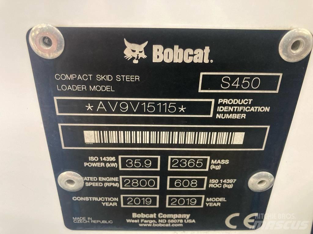 Bobcat S 450 Šmykom riadené nakladače
