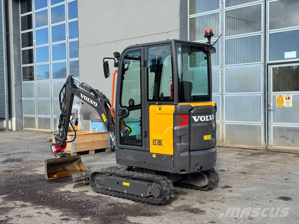 Volvo EC 18 E Mini rýpadlá < 7t