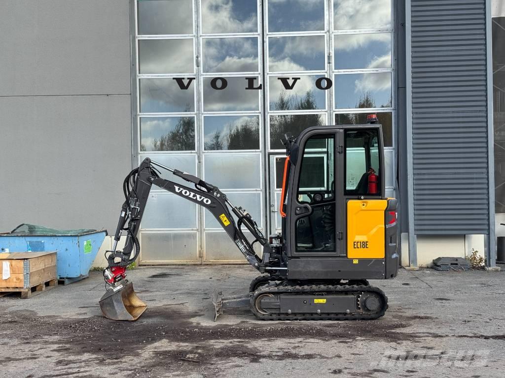 Volvo EC 18 E Mini rýpadlá < 7t