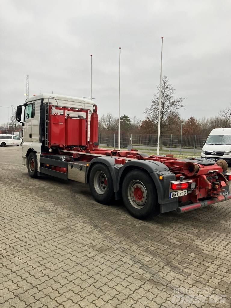 MAN TGX 26.500 6X2 Hákový nosič kontajnerov