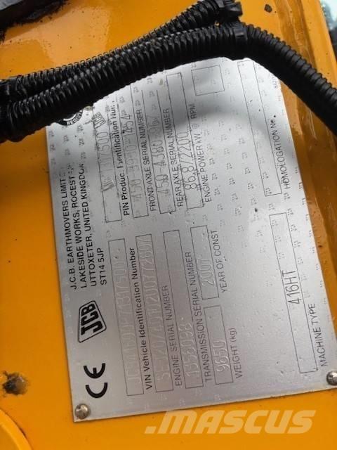 JCB 416 HT Kolesové nakladače