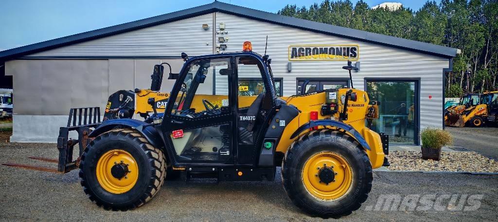 CAT TH 407C Ag 93kW Teleskopické nakladače pre poľnohospodárstvo