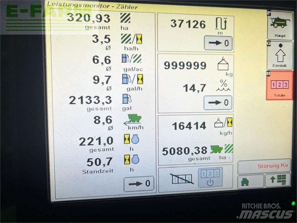 John Deere T670 Kombinované zberacie stroje