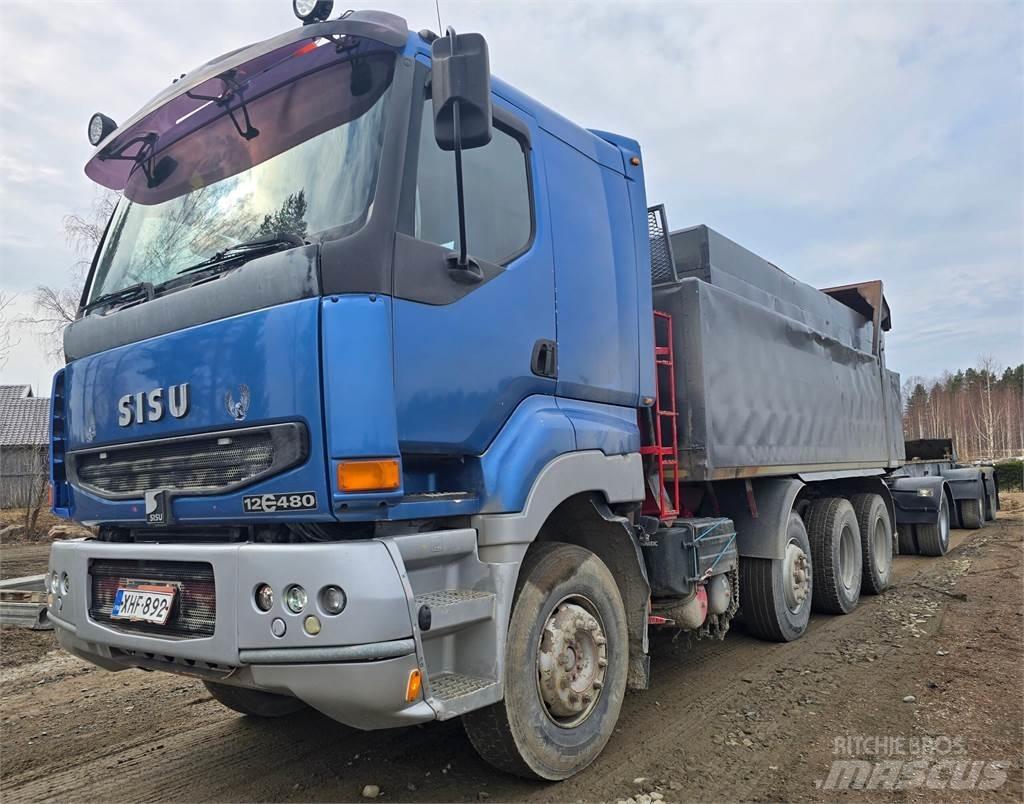 Sisu E12M 8X4 Sklápače