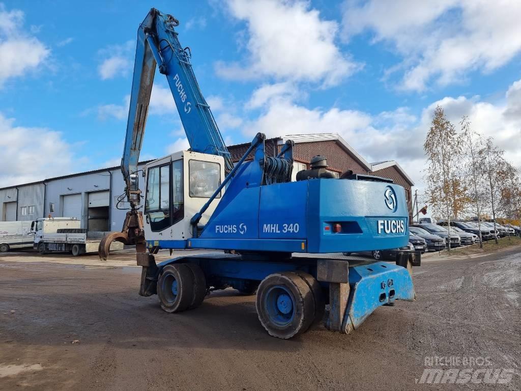 Terex Fuchs MHL340 Stroje pre manipuláciu s odpadom