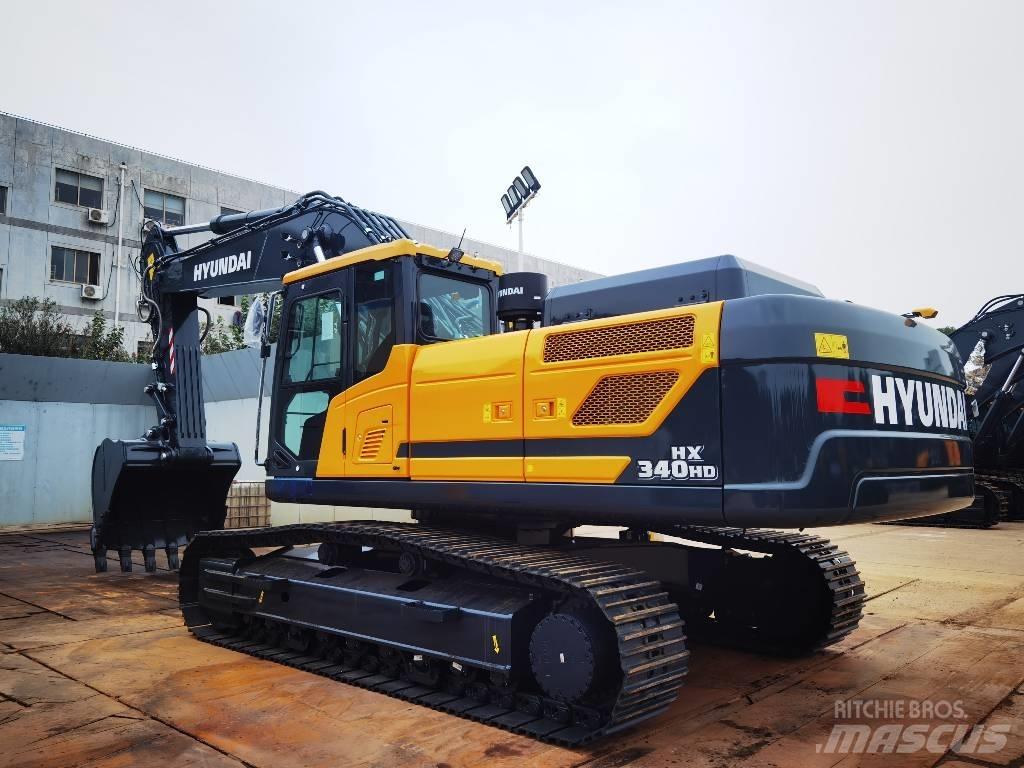 Hyundai HX340 Pásové rýpadlá