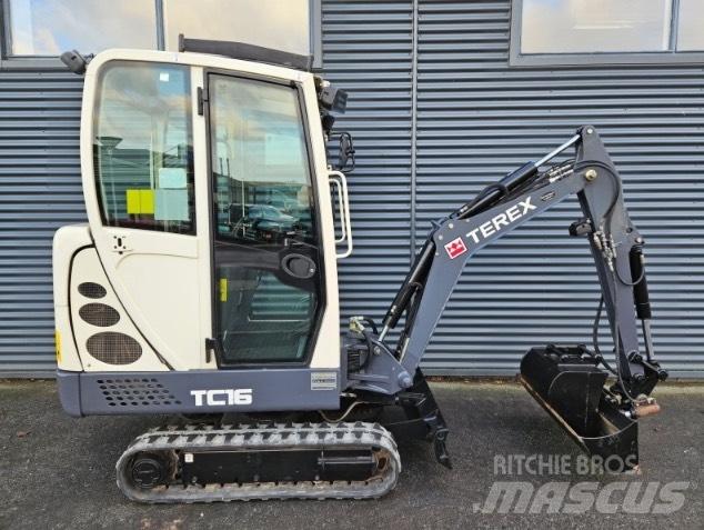 Terex tc16 Mini rýpadlá < 7t