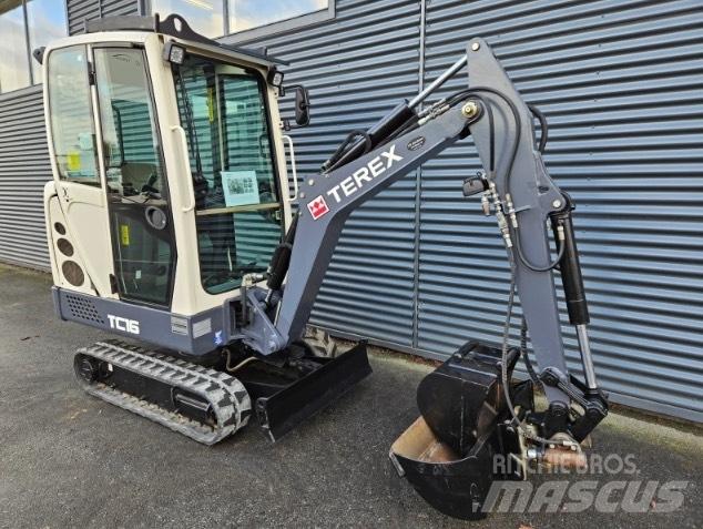 Terex tc16 Mini rýpadlá < 7t