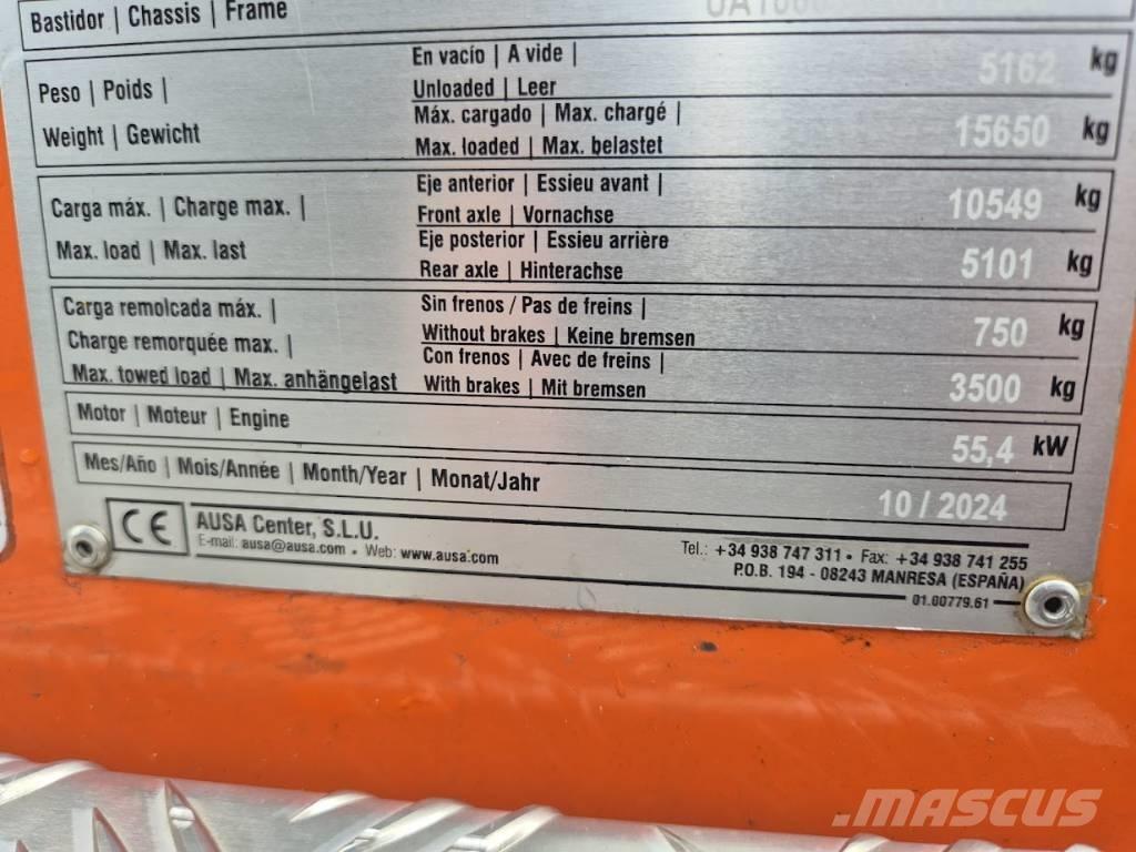 Ausa D1001APG Stavebné sklápače