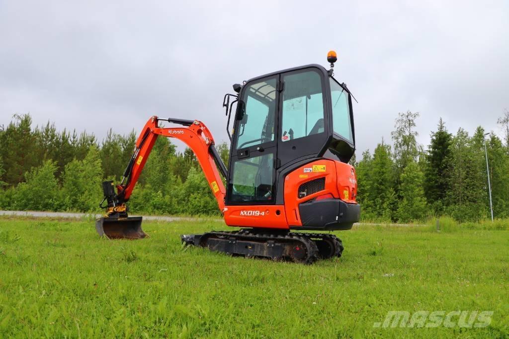 Kubota KX019-4 Mini rýpadlá < 7t