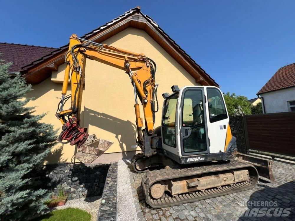 Kubota KX 080-3 Midi rýpadlá 7 t - 12 t