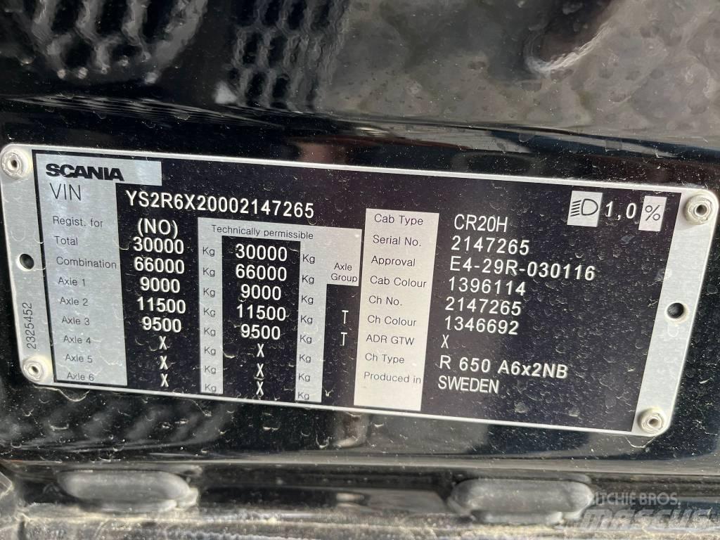Scania R 650 Ťahače