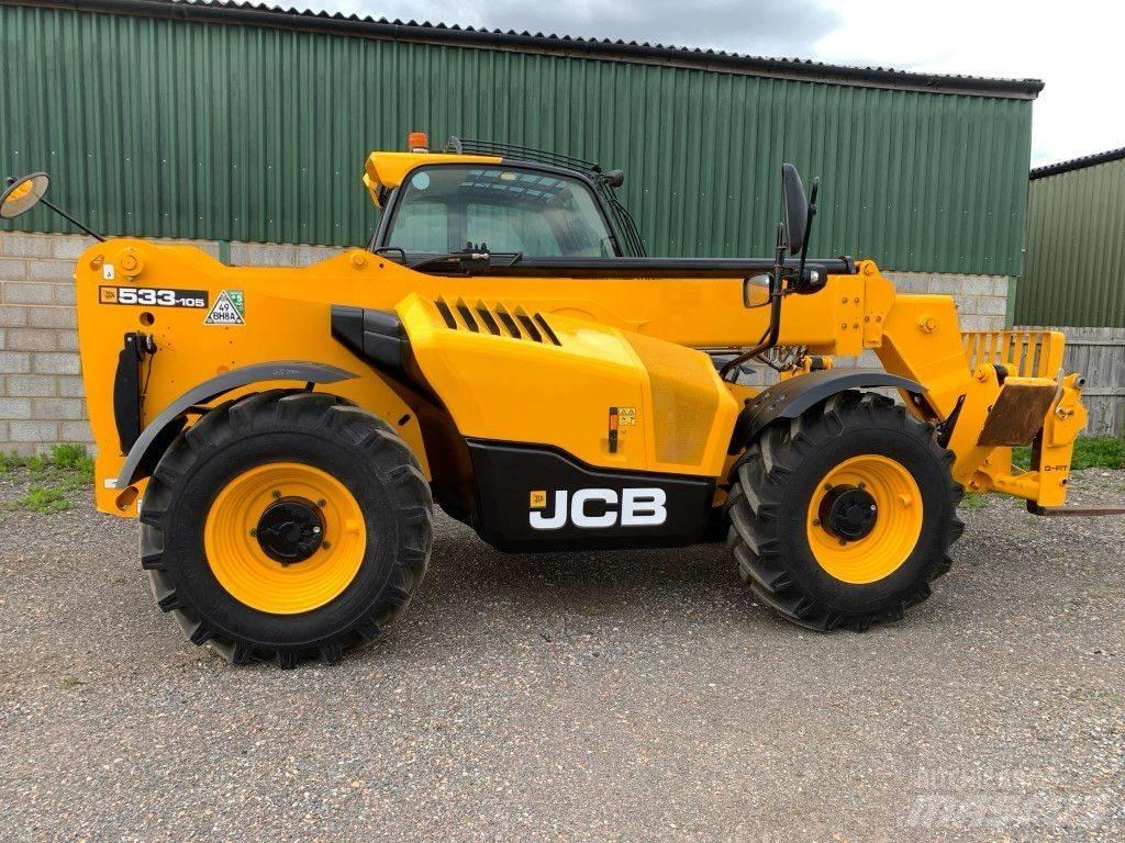 JCB 533-105 Teleskopické manipulátory