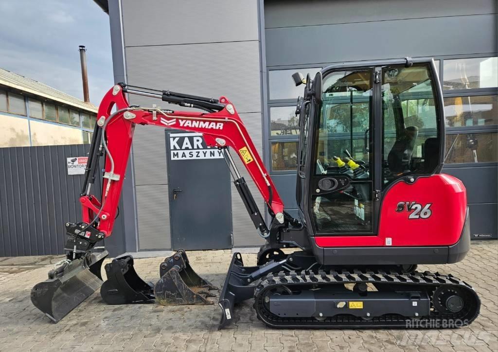 Yanmar SV 26 Mini rýpadlá < 7t