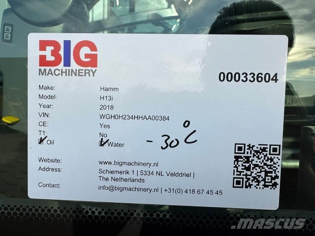 Hamm H13i Ťahačové valce