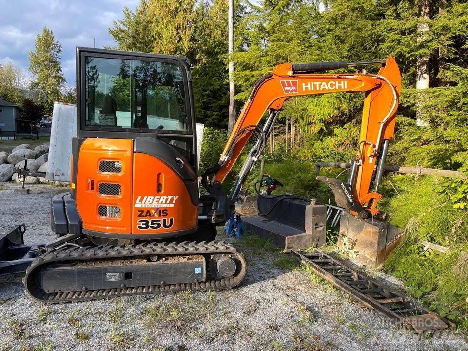 Hitachi ZX 35 Mini rýpadlá < 7t
